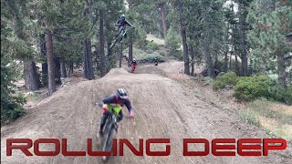 Rolling 16 Deep / Hitting Snow Summit Bike...