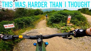 RIDING THE RED TRAILS AT BIKEPARK WALES//...
