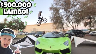 I Brought A $500,000 LAMBO to the SKATEPARK...