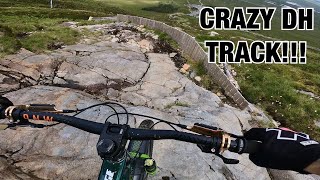 THIS TRACK SCARED ME!!! (CRAZIEST DH TRACK IN...