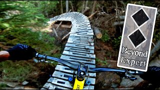 'Beyond Expert' - The Trail Sign Says It All