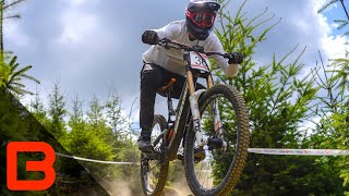 Hectic run through the TIGHTEST trees ||...