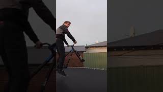 CRAZY TRAMPBIKE TRICKS #shorts