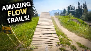 Riding Fresh New FLOW TRAILS at Sunpeaks Bike...