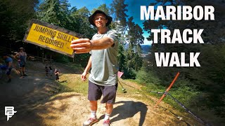 WORLD CUP MARIBOR TRACK WALK!! JUMPING SKILLS...