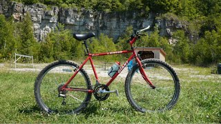 Taking A MTB From The 1990s To Kelso....