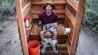No more digging holes, we built an outhouse |...