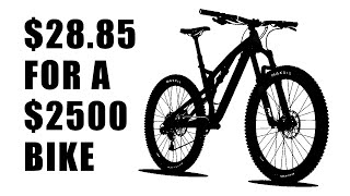 $28.85 FOR A NEW $2500 BIKE