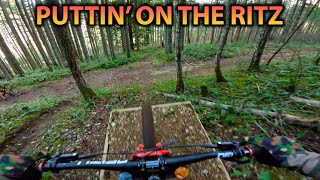 Super Fun Downhill MTB Trail That Pros Train...