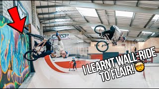I LEARNT WALL-RIDE TO FLAIR!