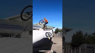 LOCKDOWN 2.0 MTB RIDING AT MY HOUSE #shorts...