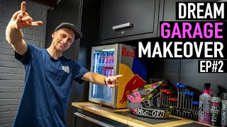 BUILDING MY DREAM GARAGE EP.#2// BIKE CAVE PROJECT