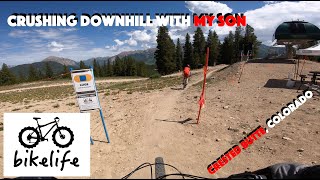 Riding Luge Mountain Bike Trail - Crested...