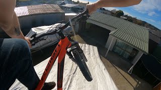 RIDING MTB AT MY HOUSE DURING LOCKDOWN -...