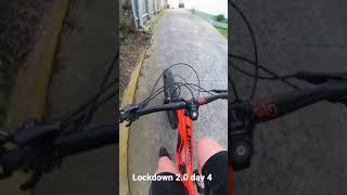 MORE MTB RIDING AT MY HOUSE LOCKDOWN 2.0 DAY 4...