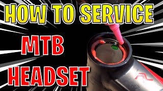 How To Service the Mountain Bike Headset! ️...