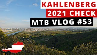 Mountain biking in Kahlenberg: First 2021...
