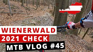 First crash and trailcheck in the Wienerwald! ...