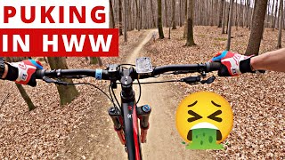 Puking on the Flow Line ‍♂️ in Hohe Wand...
