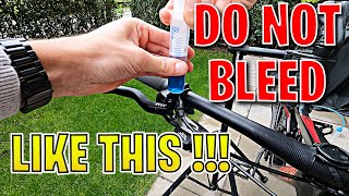 Do not bleeed Magura MT5 brake like this ️!...