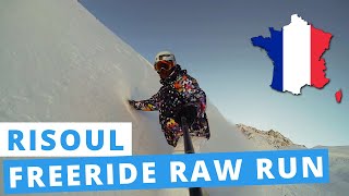 Freeride Run Risoul 2013 | Snowboarding  |...