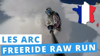 Freeride Run Les Arc 2016 | Snowboarding  |...