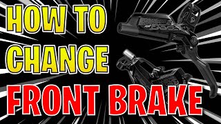 How to change the front brakeof your Mountain...