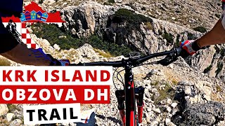 Obzova Downhill  Trail ☀️ 2020 | Krk...