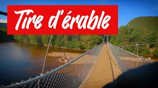 Can't get enough maple taffy! - Tire d'érable POV