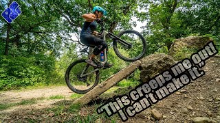 Shred Session with Hannah on Her Ibis Mojo 4 -...