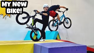 NEW Bike NEW Tricks!! *WHERE'S MY SEAT?!*