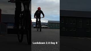 MTB TRICKS IN AN ABANDONED CARPARK #shorts...