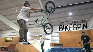 Matty Cranmer Attempts The CRAZY Bike Spin...