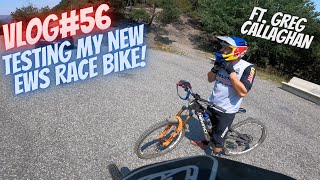 Testing My New EWS Race Bike With Greg...
