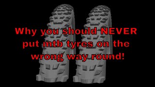 Why you should NEVER put mtb tyres on the...