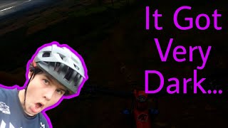Stuck Riding In The DARK!