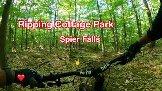 Ripping the Cottage Park DH at Spier