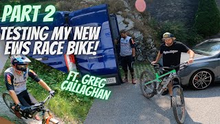 PART 2 - Testing My New EWS Race Bike With...