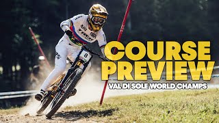 Downhill Course Preview w/ Reece Wilson in Val...