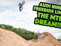 FREERIDE LINE AT AUDI NINES!!! IT'S THE DREAM!!!