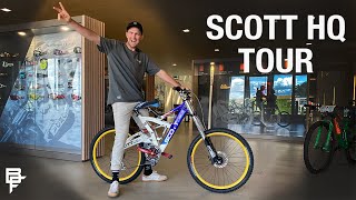 CHECKING OUT SCOTT HQ AND FREERIDE LINES WITH...