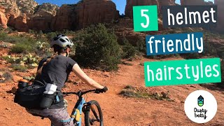 5 Helmet Friendly Hairstyles  For Cyclists -...