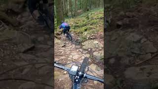 Very Tricky Double Black Trail  #shorts