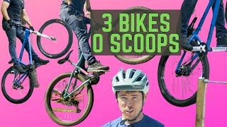 I bunnyhopped 3 hardtails, and none required a...