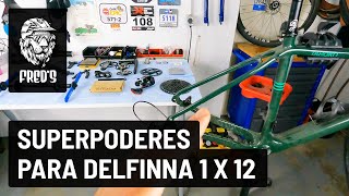 Convierto el 1x11 Sram de DelFinna a 1x12...