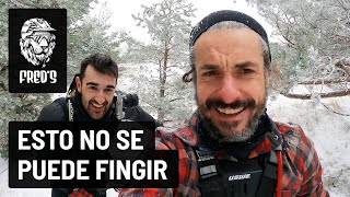 Enduro en la nieve con Josi pre-celebrando mi...