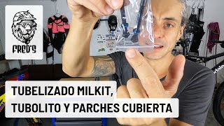 Tubelizado Milkit, Cámara Tubolito y Parches...