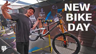 BUILDING MY NEW DOWNHILL BIKE AND WORLD CUP...