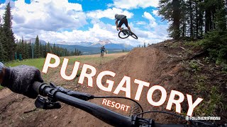 DH Laps on Purgatory Resort in Durango, Colorado