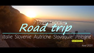 ROAD TRIP   Italie Slovénie Autriche...